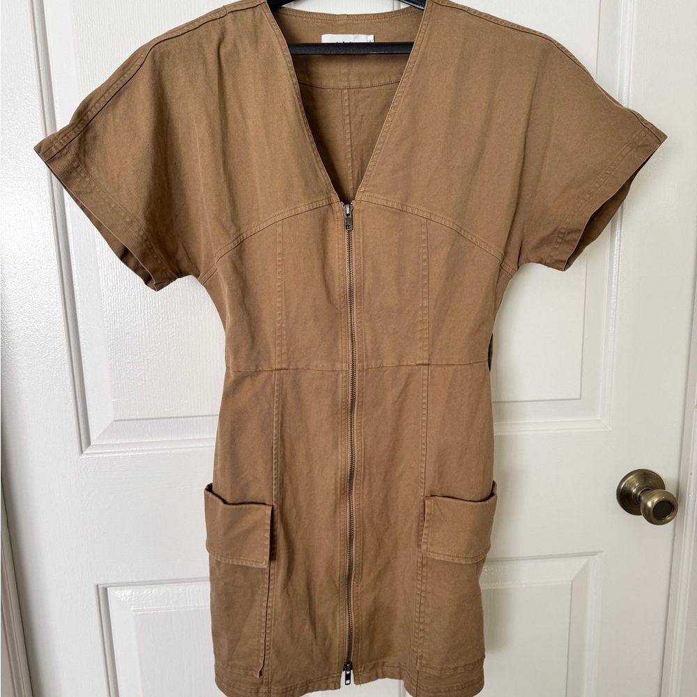 A.L.C Brown Jean Dress 4